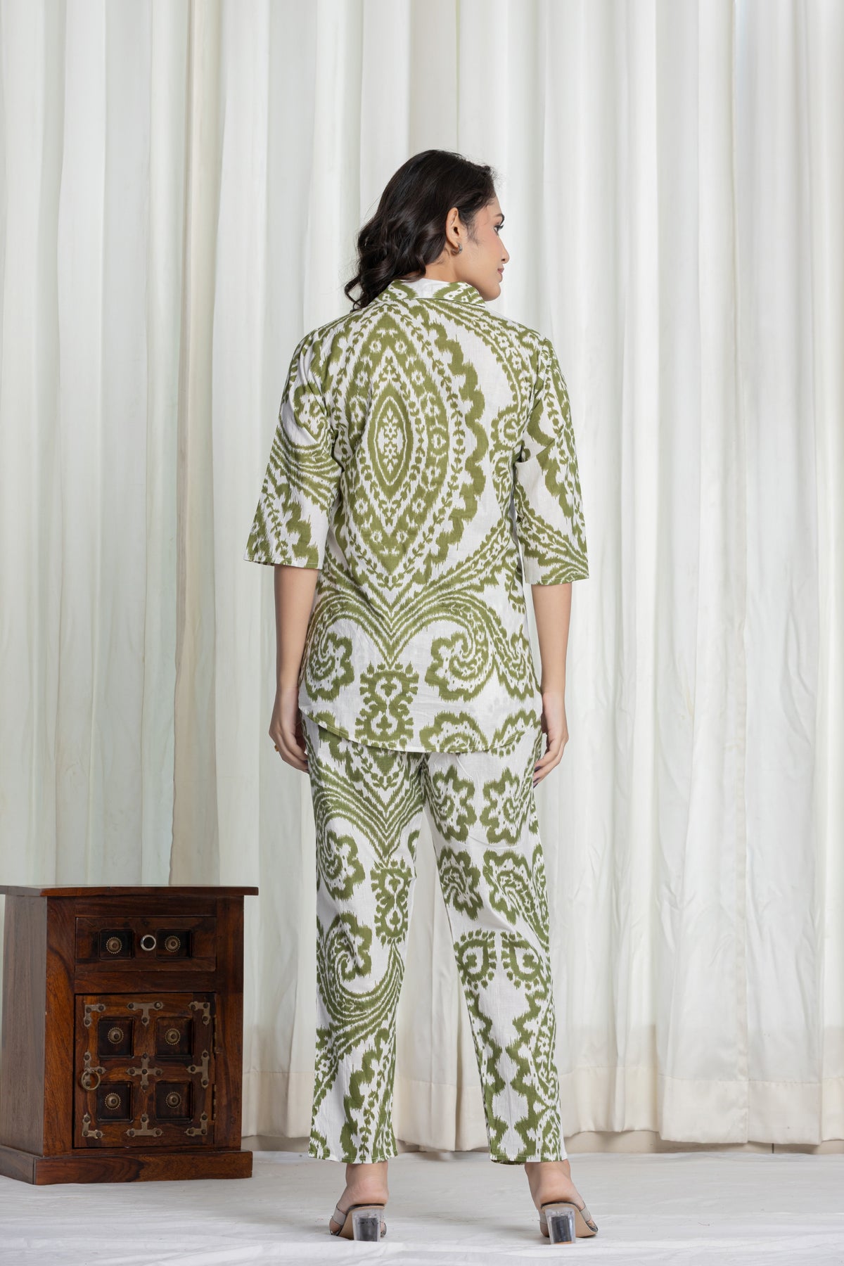 Olive Aura Co-Ord Set