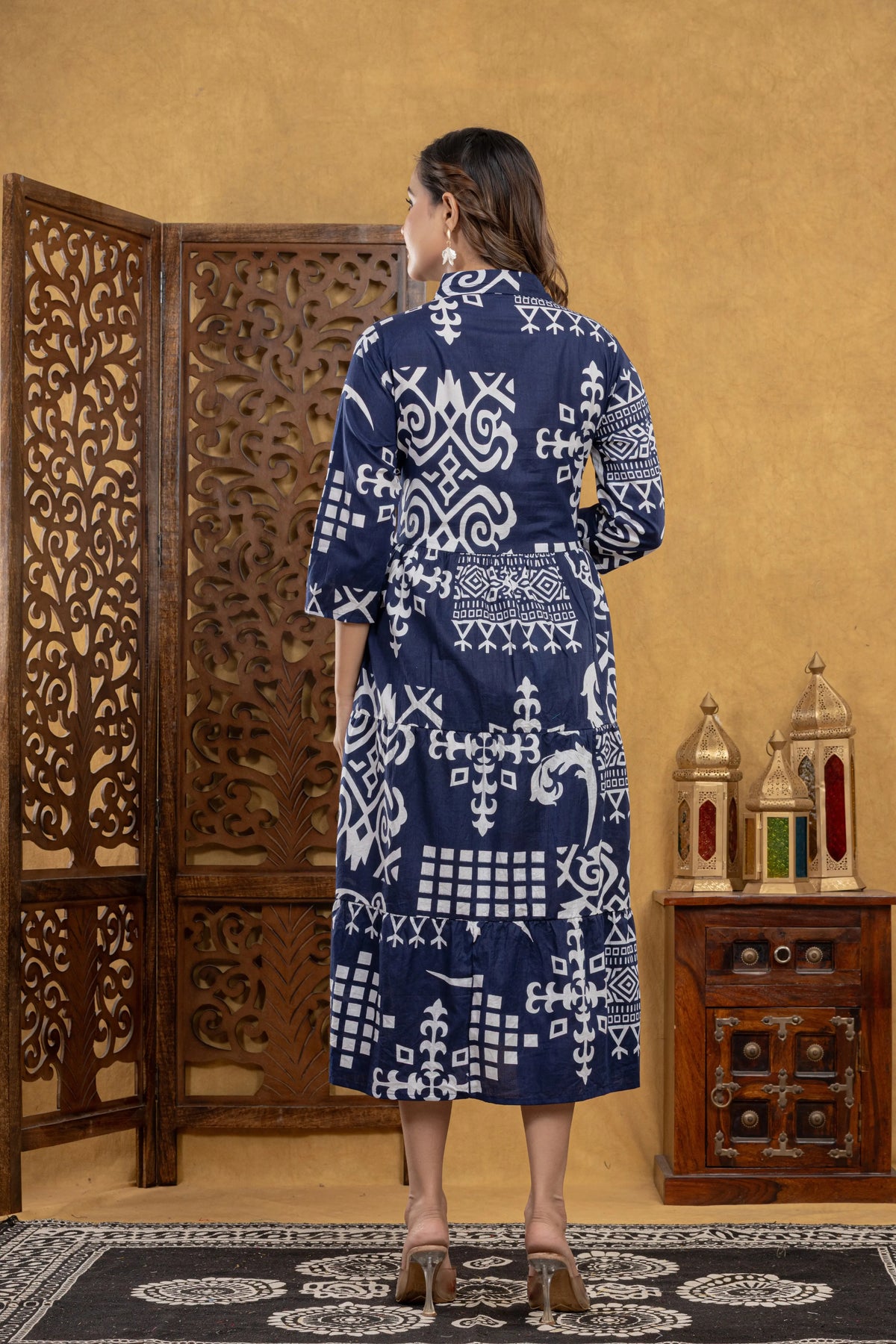 Saanjh Blue One Piece