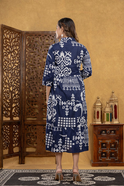 Saanjh Blue One Piece