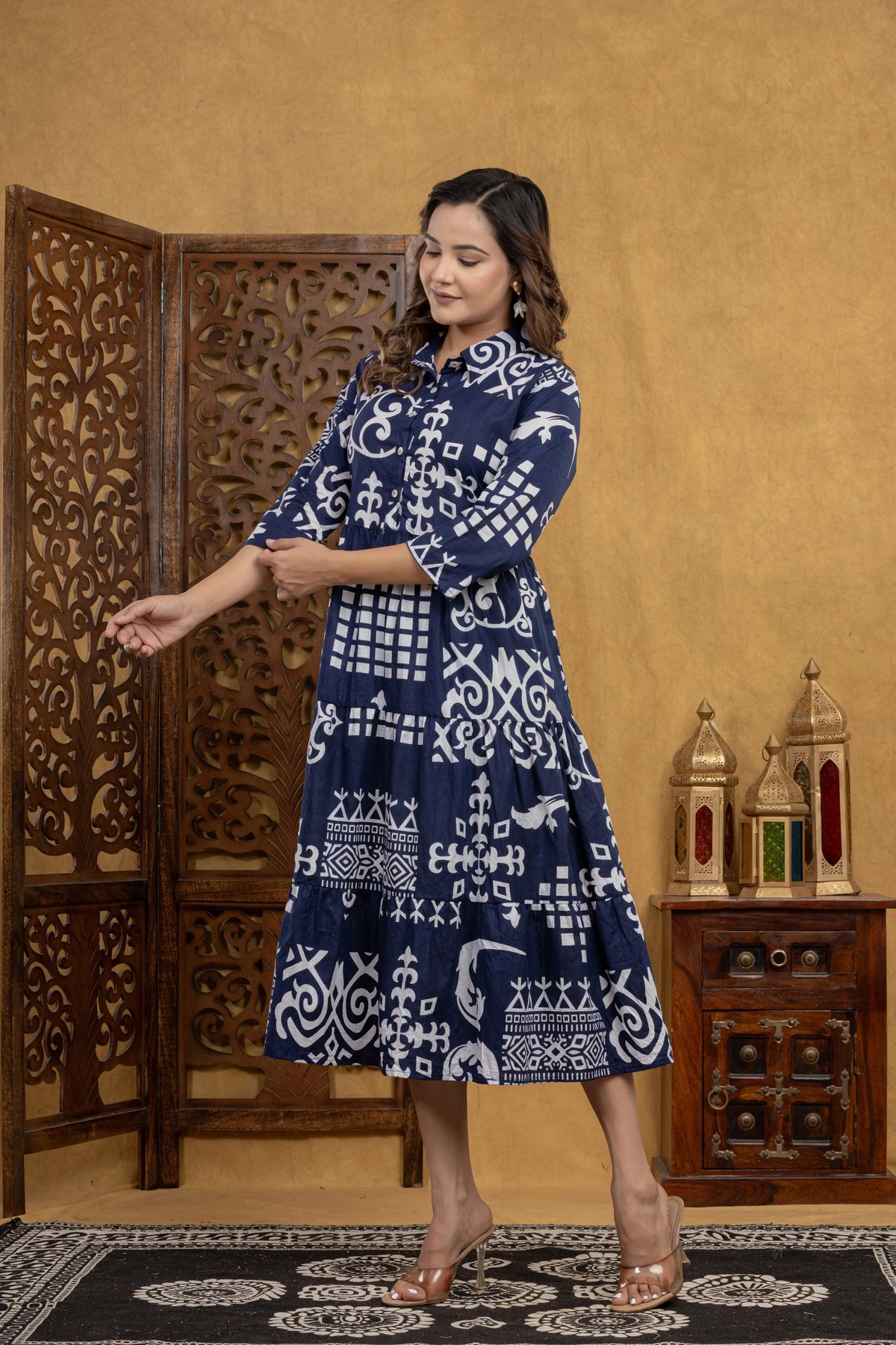 Saanjh Blue One Piece
