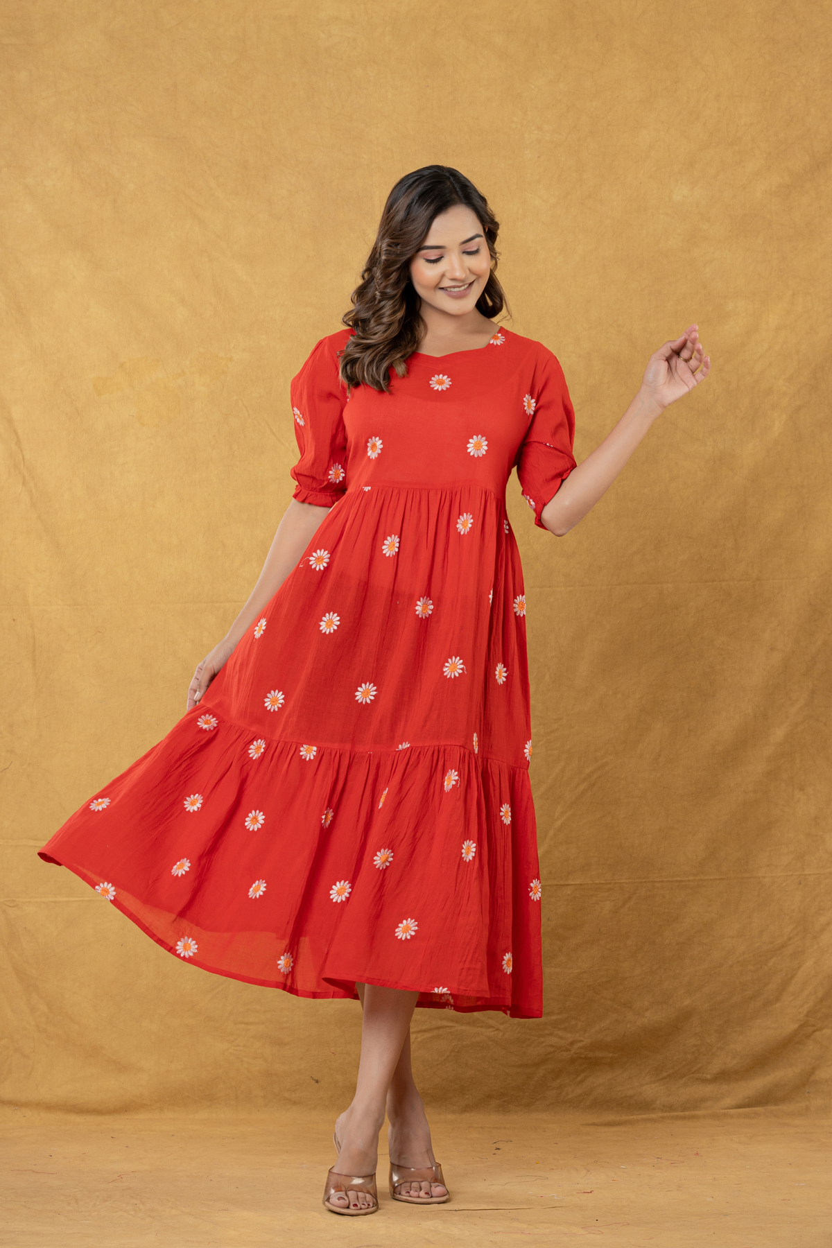Cherry Bloom One Piece Dress