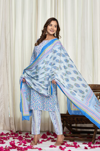 Neel Kamal Cotton Kurti Pant Set