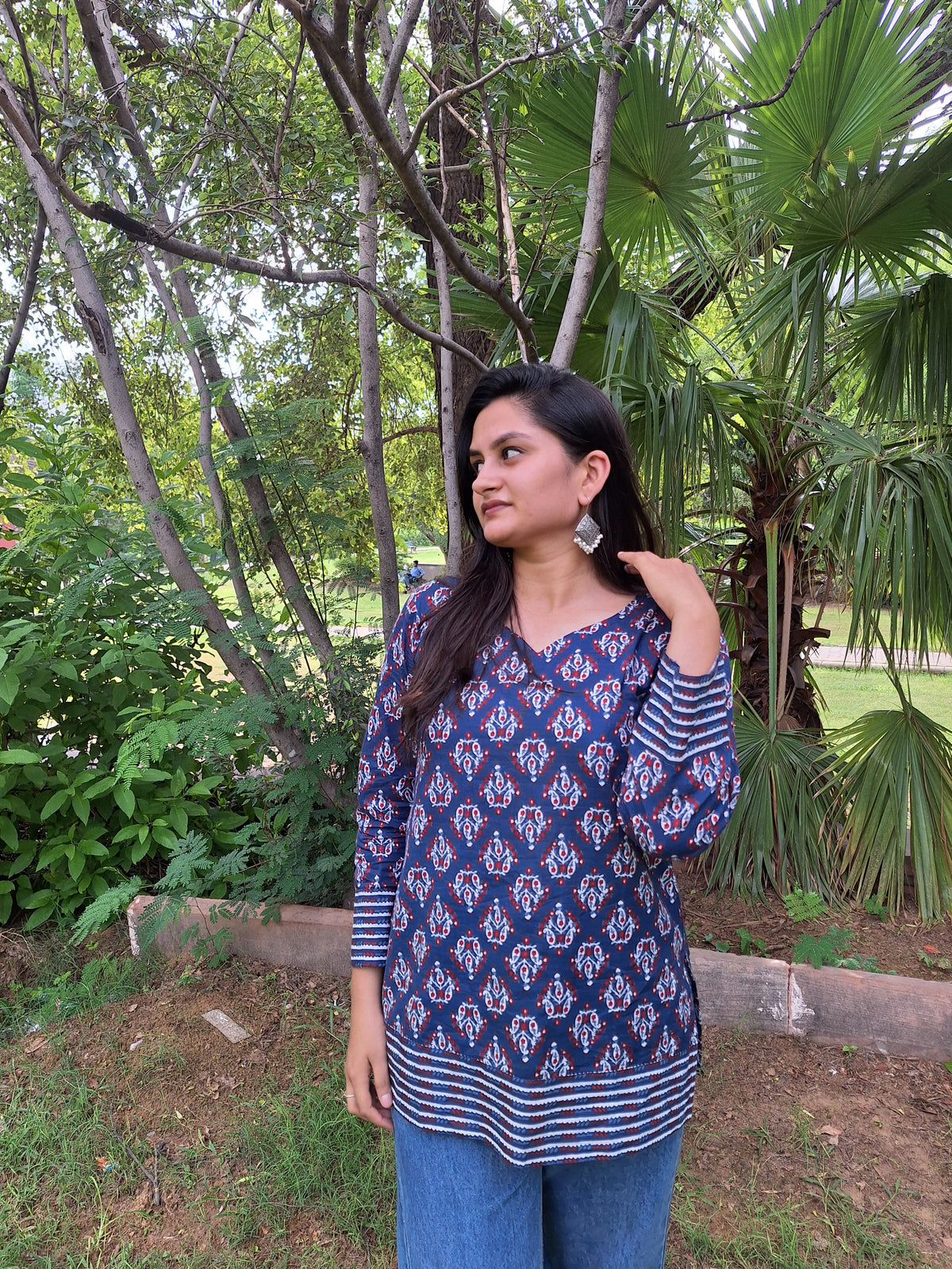 Rangriti  Short Kurti