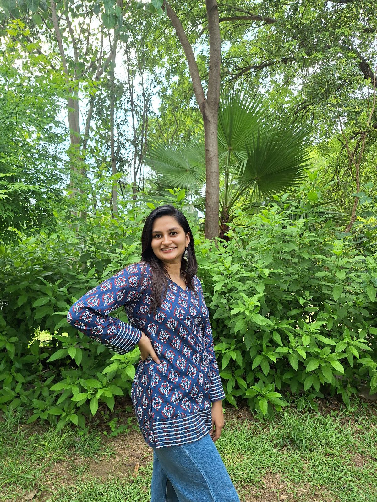 Rangriti  Short Kurti