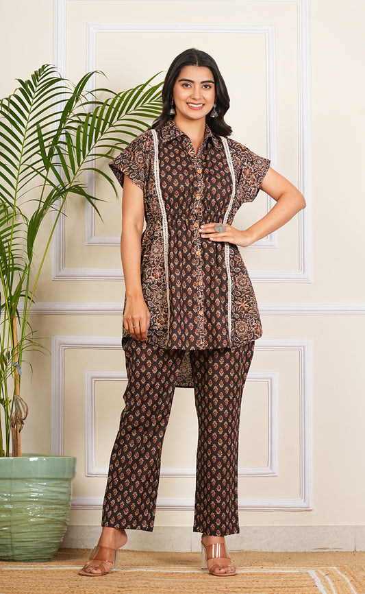Choco Charm Co-Ord Set
