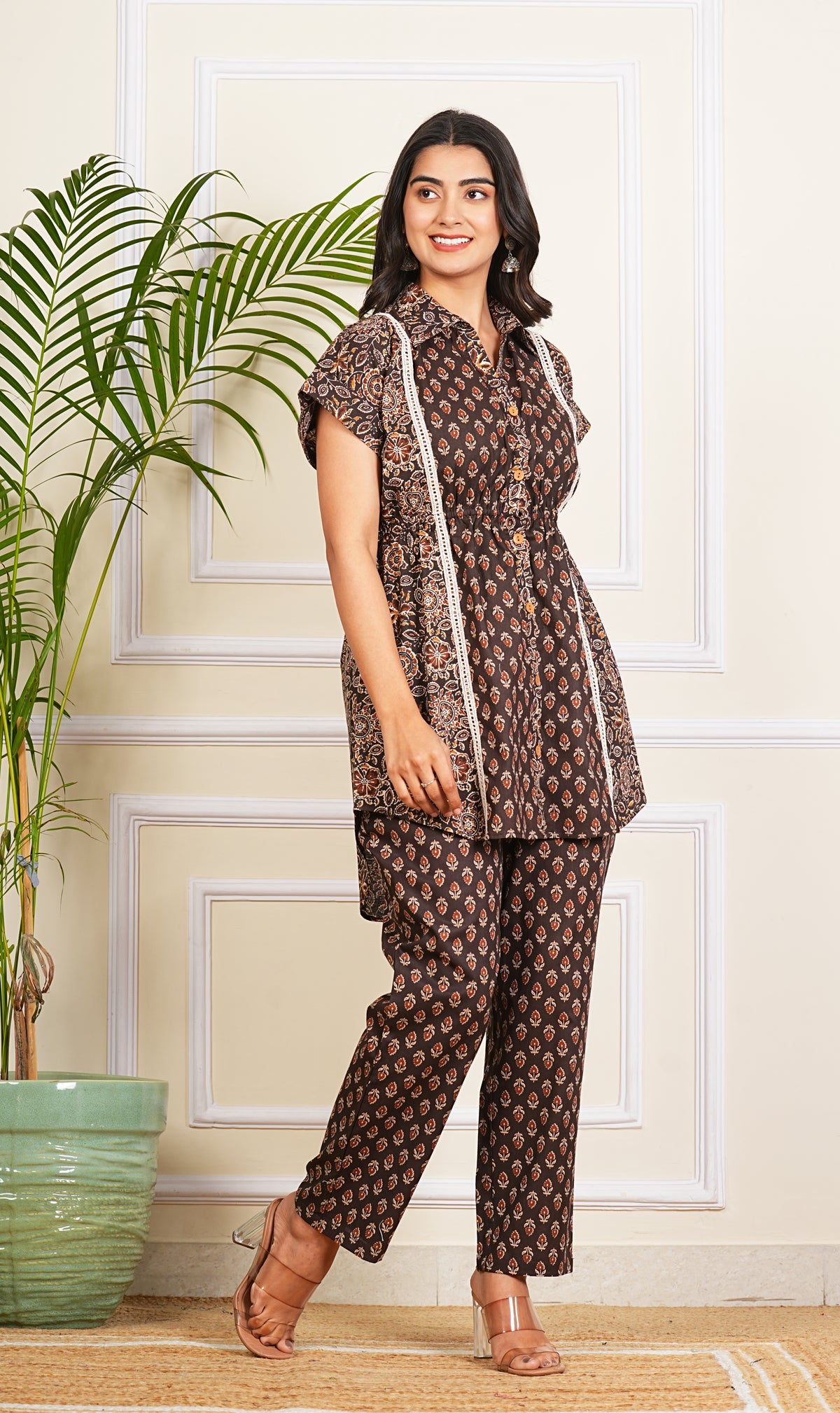 Choco Charm Co-Ord Set