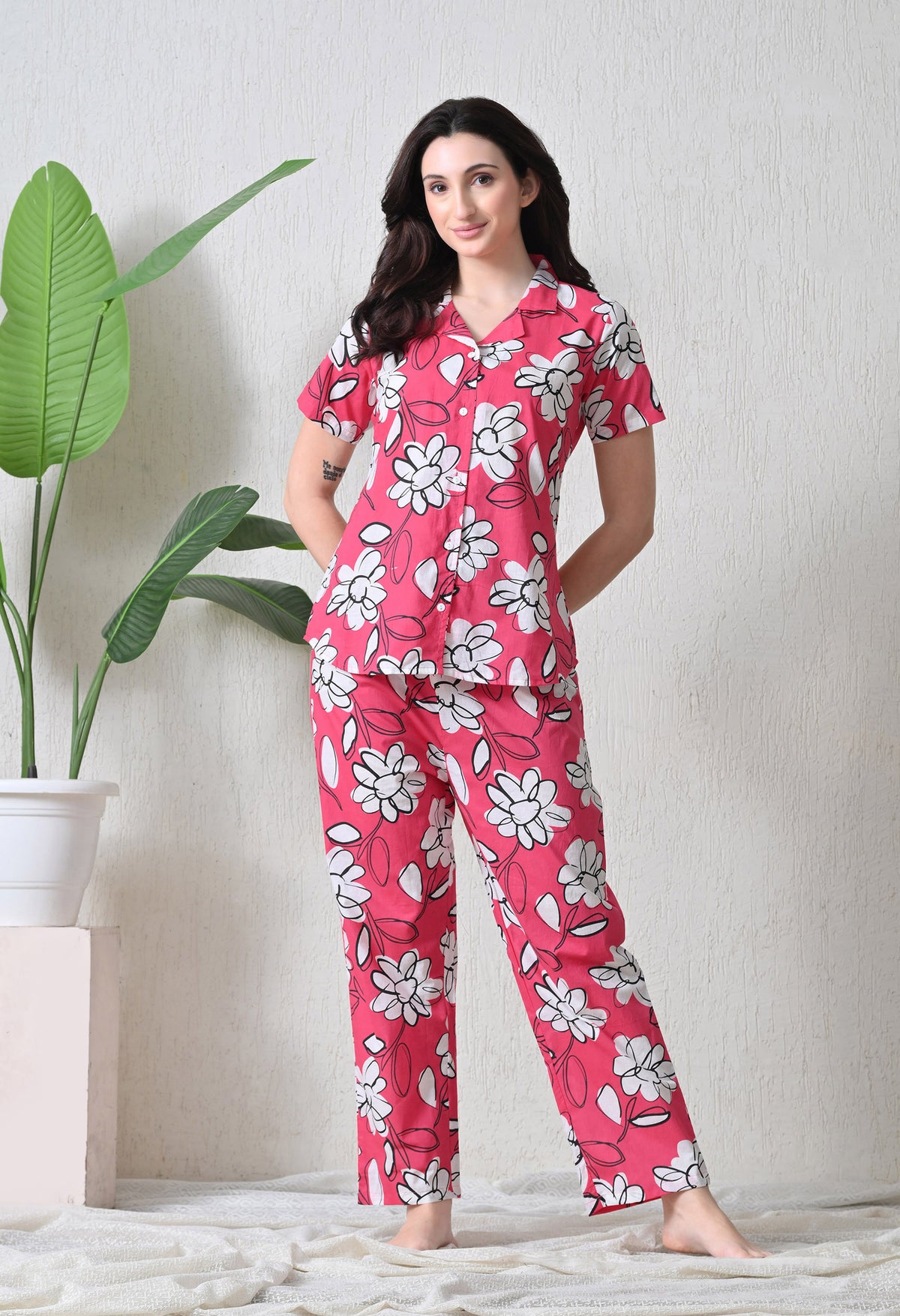 Pink Petal Lounge Set