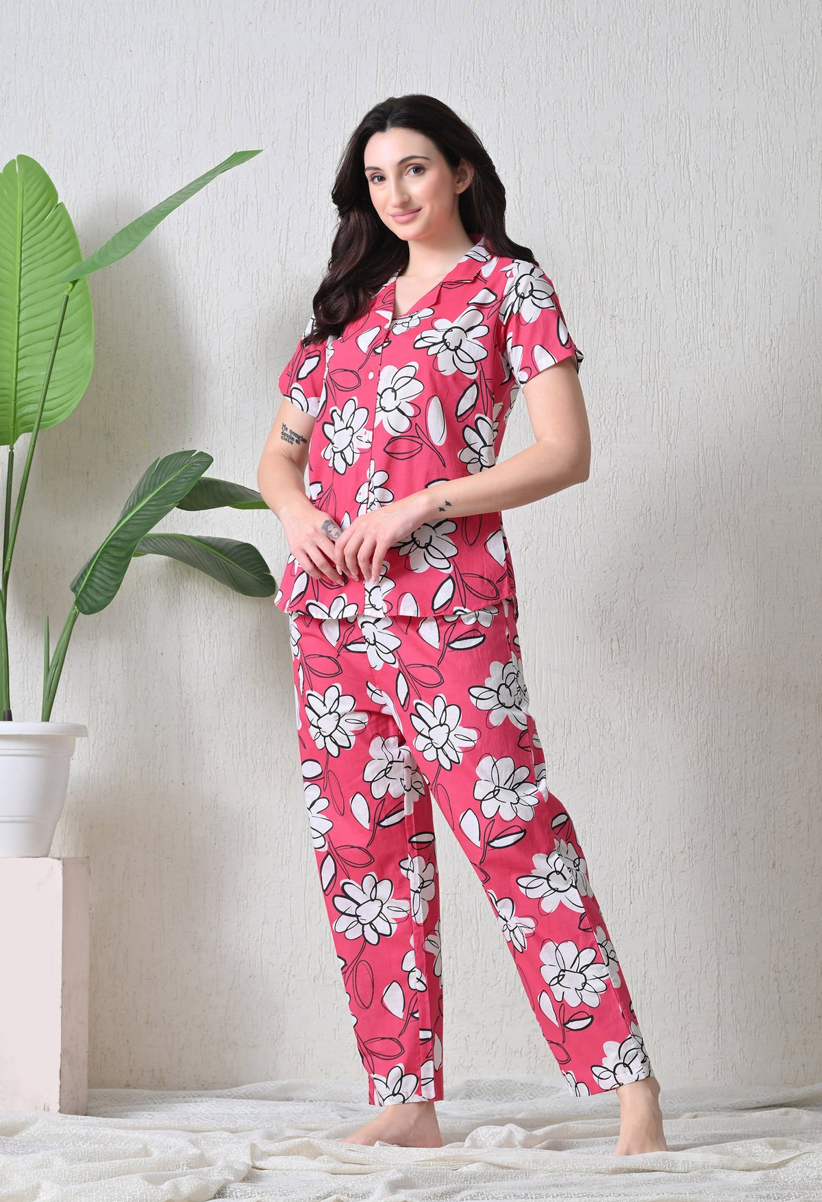 Pink Petal Lounge Set