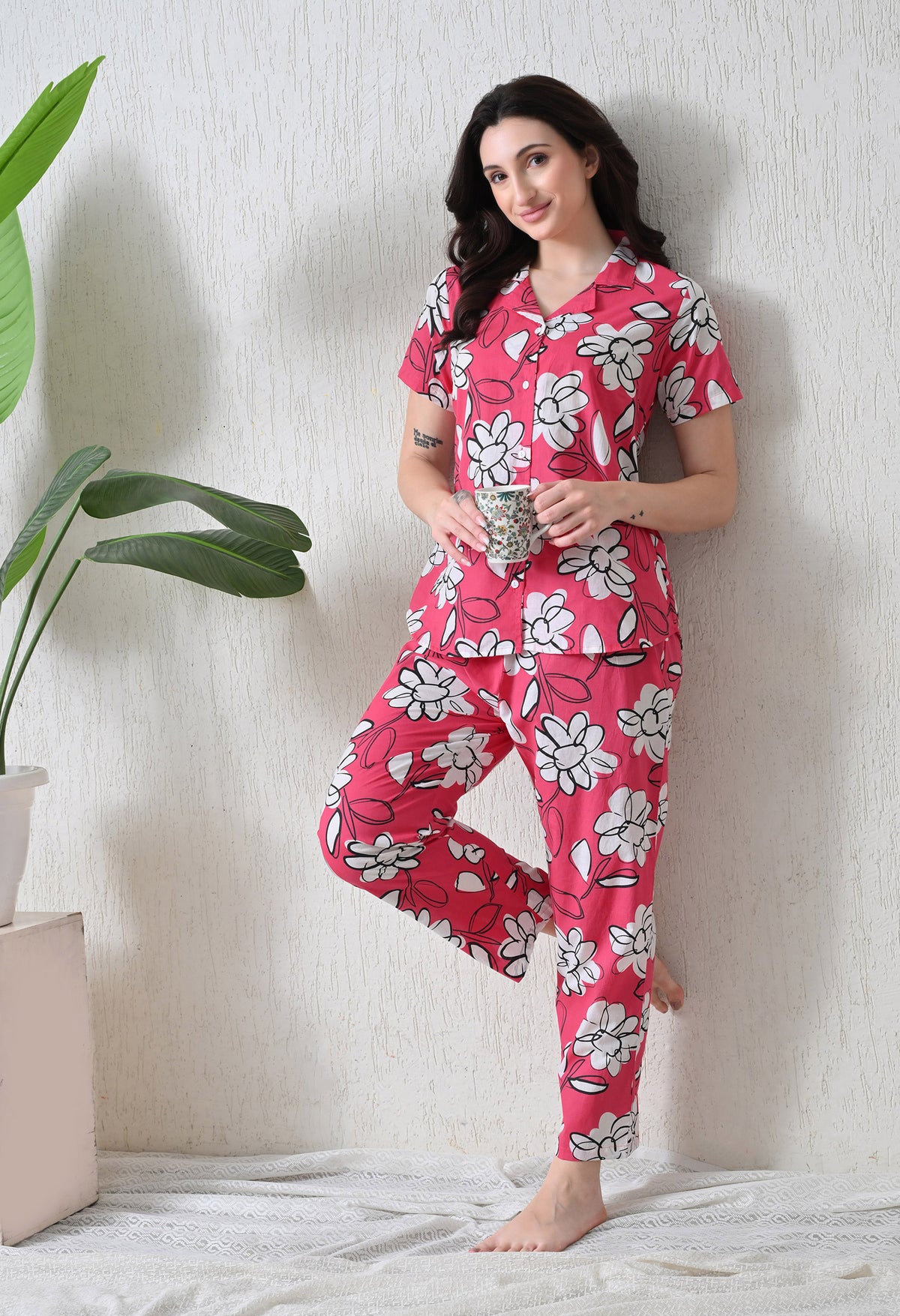 Pink Petal Lounge Set