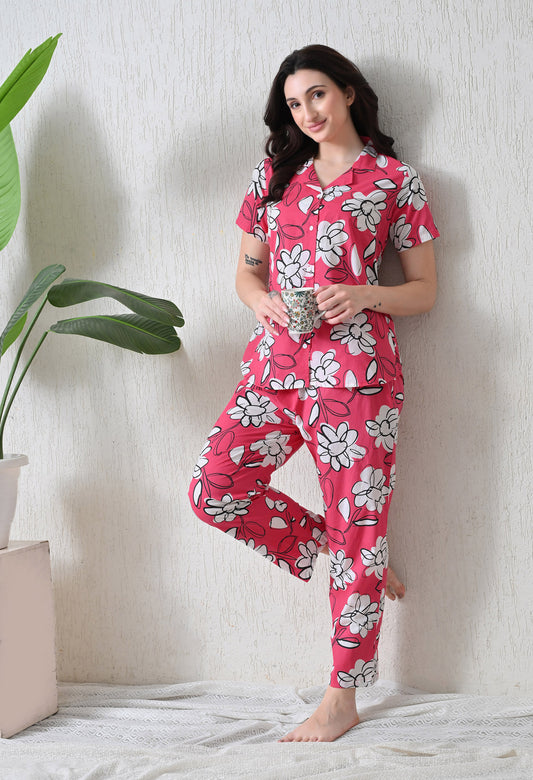 Pink Petal Lounge Set
