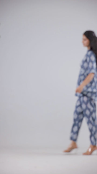 Grey Peplum Style Co-ord Sets